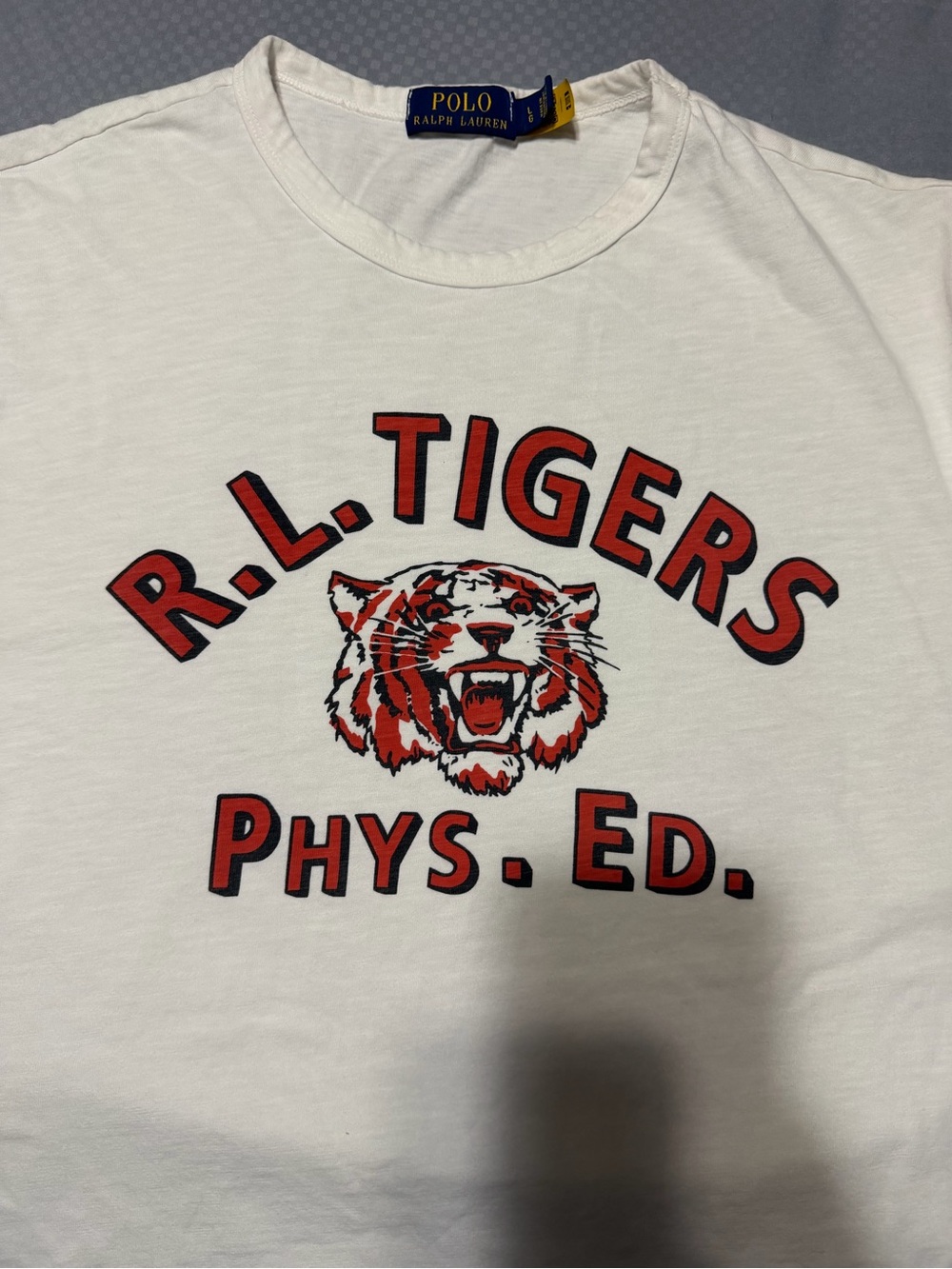 Size L - Polo Ralph Lauren RL Tigers T Shirt - Picture 4 of 8